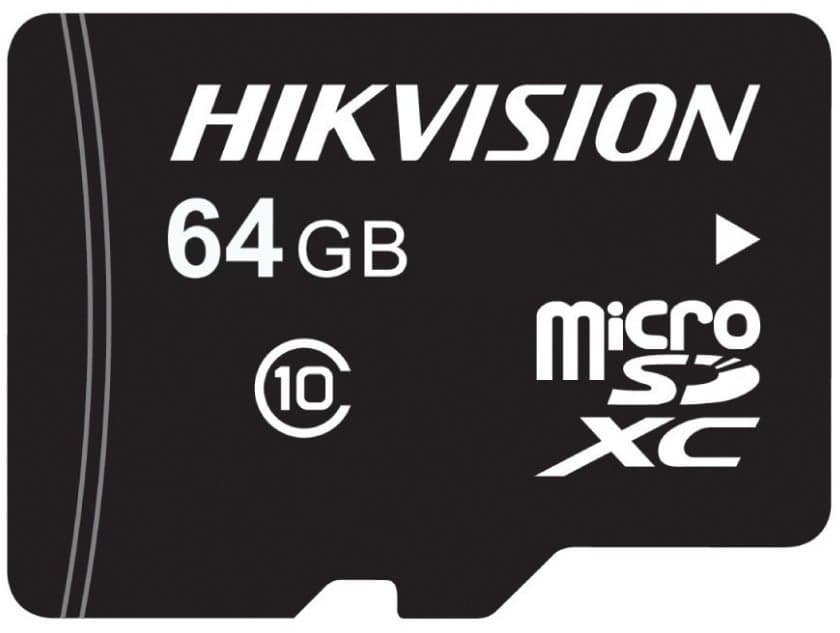 MEMORIA MICRO SD 64GB P/VIDEOVIGILANCIA HS-TF-L2/64G/P