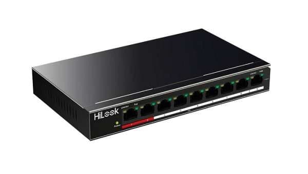 SWITCH CONMUTADOR NO ADM ETHERNET 8 PUERT 10/100MBPS POE+1 PUERT UPLINK 60W NS-0109P-60