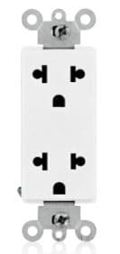 TOMACORRIENTE EMP UNIVERSAL DOBLE BLANCO 2P+T 15A 250V 5825W