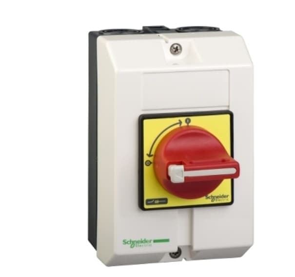 INTERRUP SECCIONADOR PARADA EMERG ROTATIVO 3P 10A 690VAC 0-1 CERRADO TESYS VCF02GE