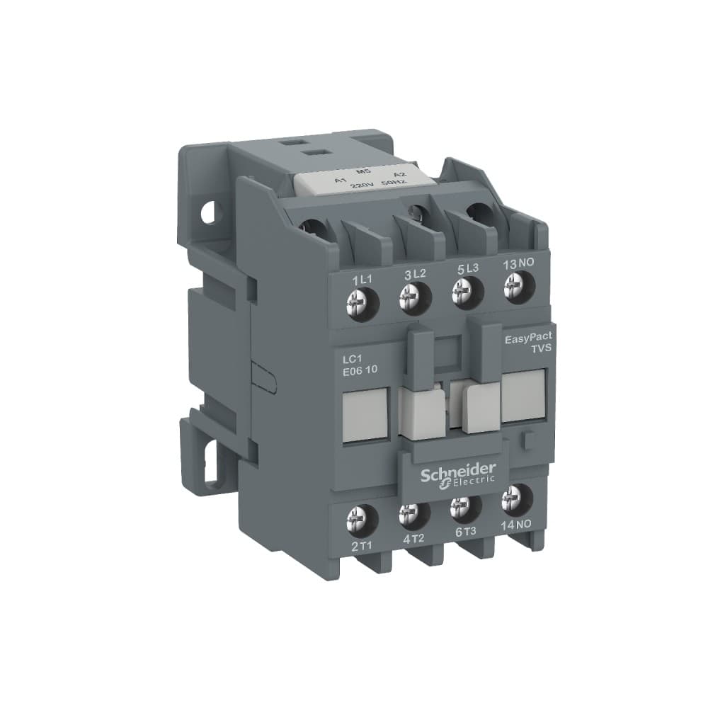 CONTACTOR POTENCIA MAGNETICO 3P 9A AC3 220VAC 1NA EASYPACT LC1E0910M6