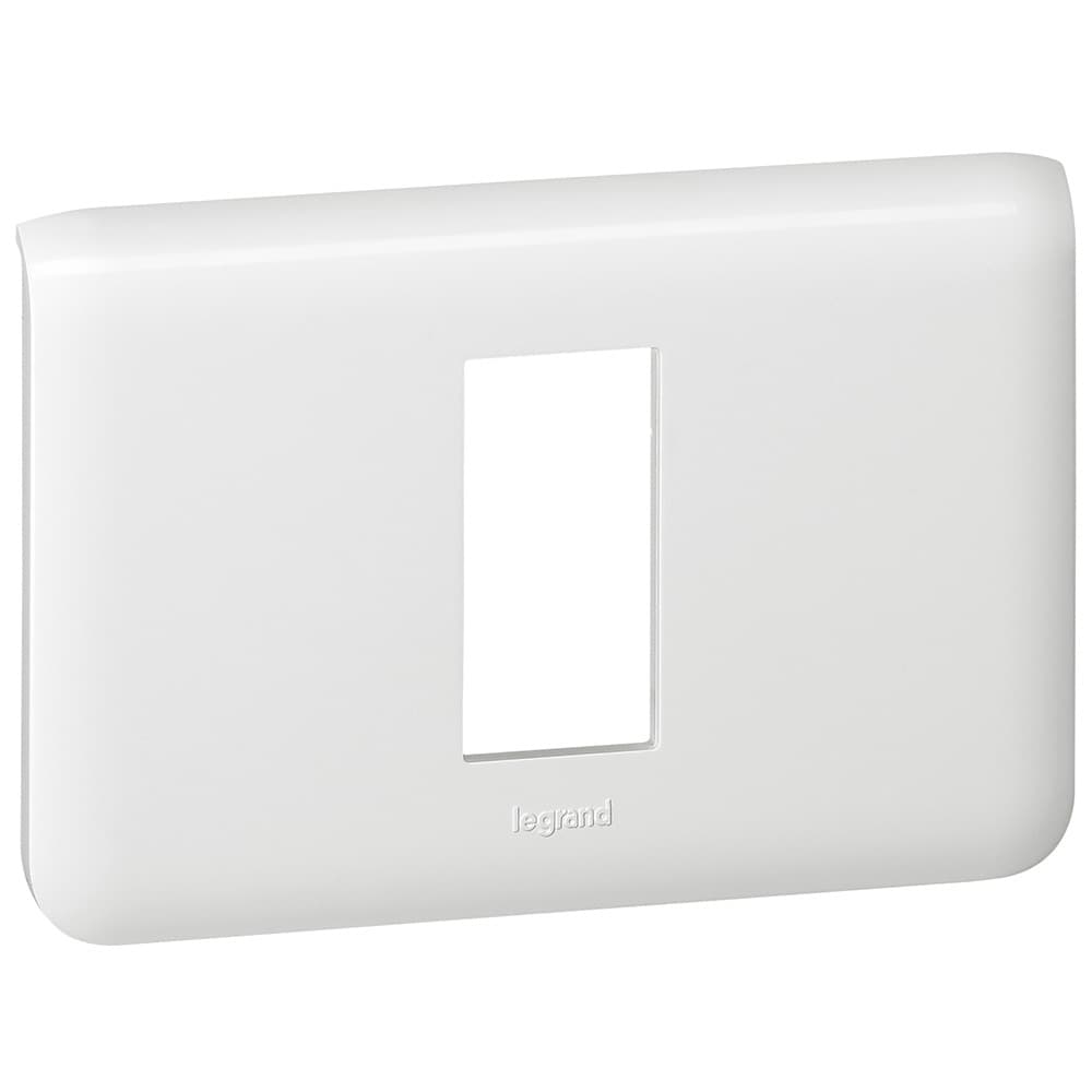 PLACA 1 MOD COLOR BLANCO MOSAIC 078891