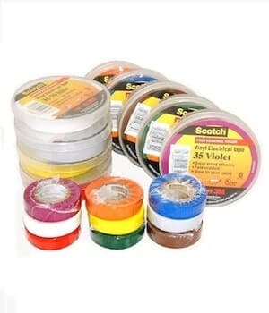 CINTA AISL. SCOTCH 35 VINILO 3/4"X 20MTS AMARILLO