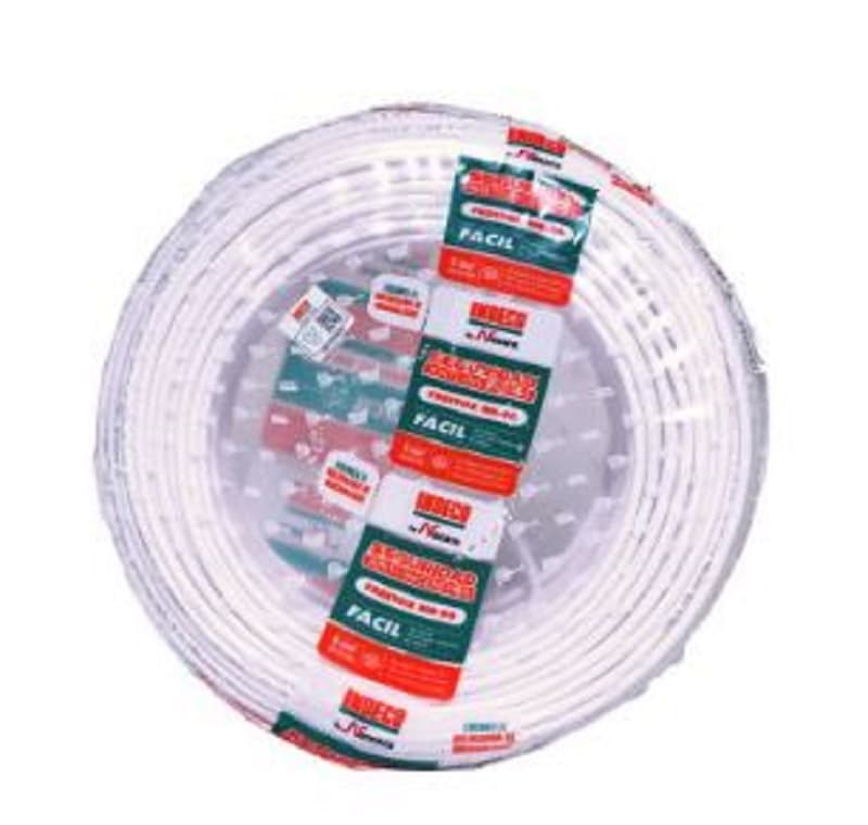 CONDUCTOR ELECTRICO 750V LIBRE HALOGENO 6MM2 BLANCO FREETOX-PC NH90