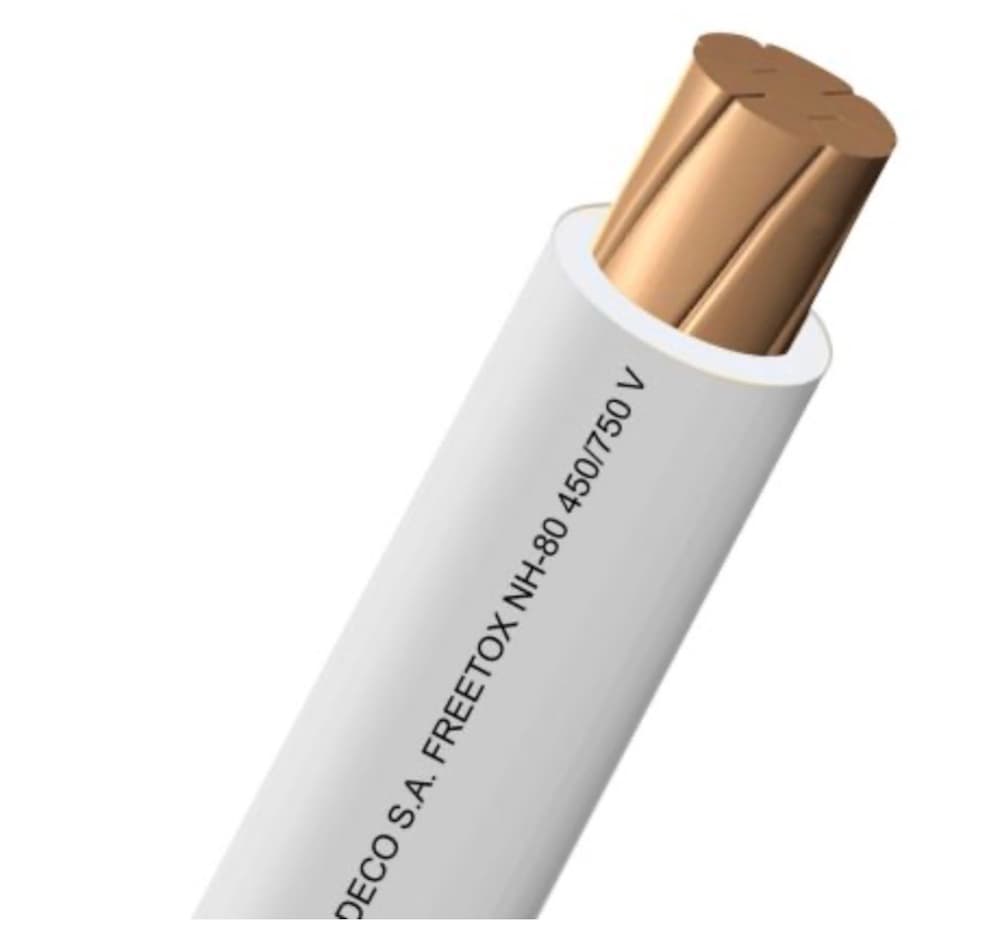 CONDUCTOR ELECTRICO 750V LIBRE HALOGENO 1.5MM2 BLANCO NH-80