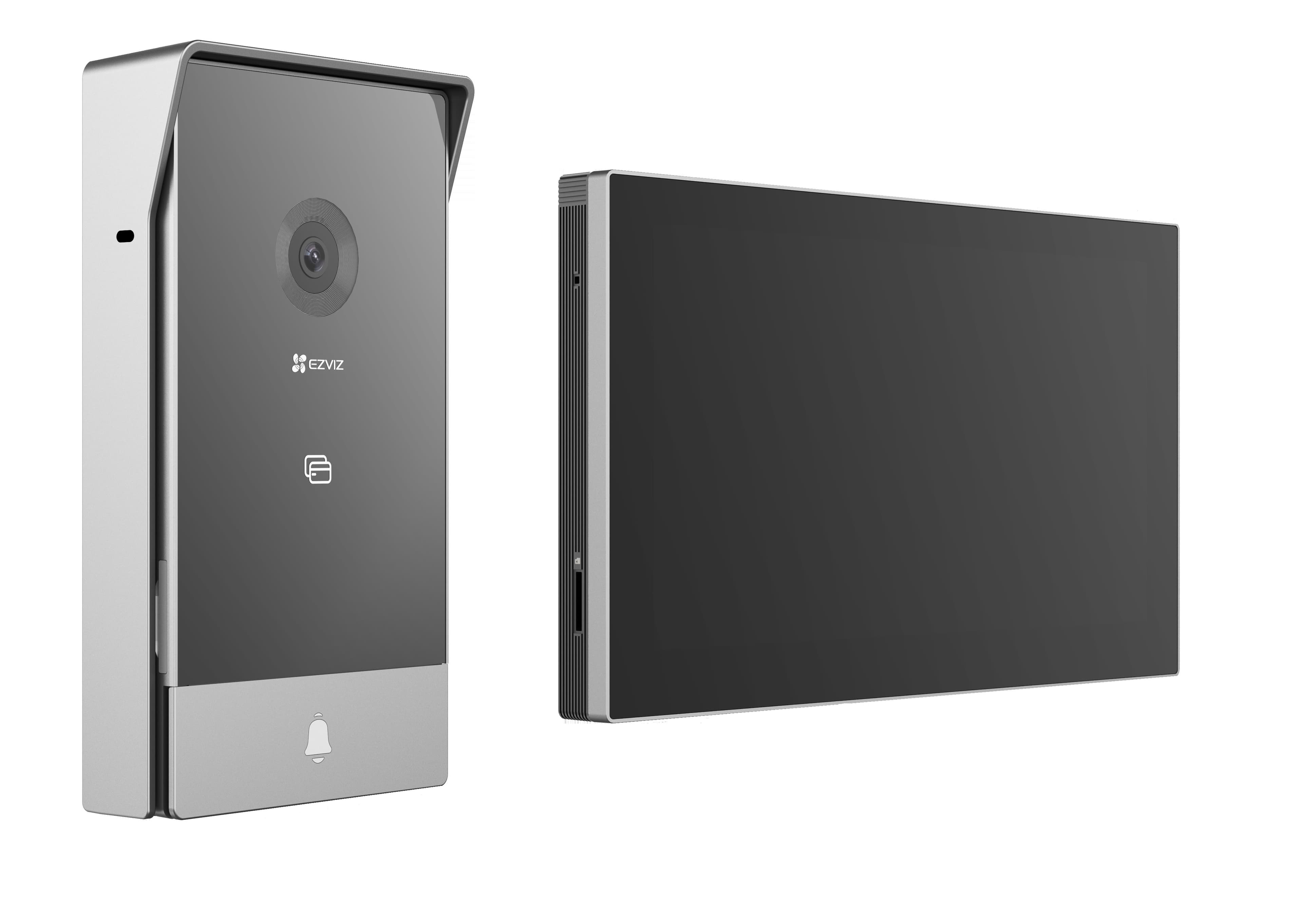 MONITOR VIDEO PORTERO TACTIL 7" SMART WIFI 2 PUERTAS MSD 512GB INC.TARJETA D/ACCESO CS-HP7(3MP)