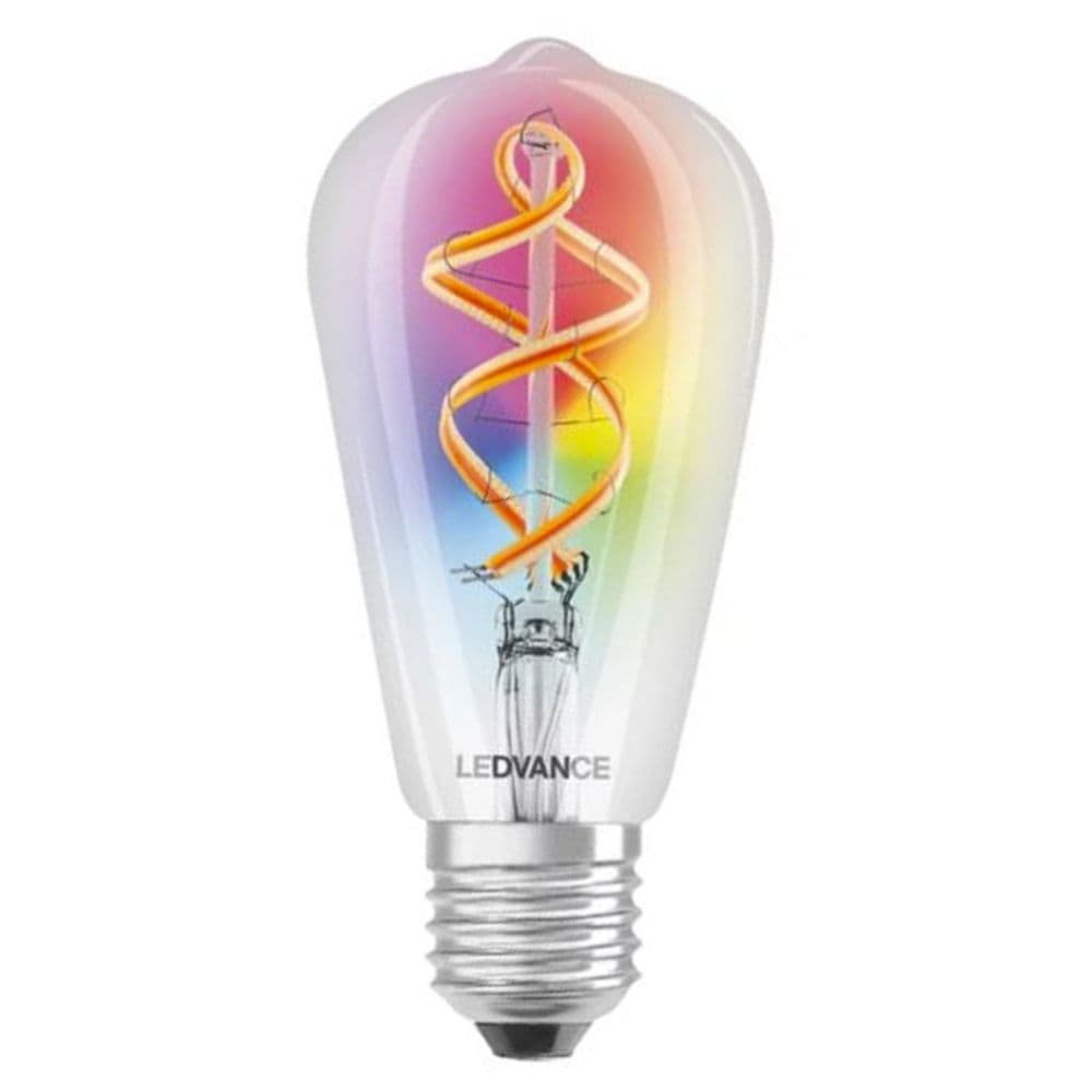 LAMPARA LED BULB FILAMENTO 6W RGBW 220V E27 SMART-WIFI