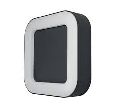 LUMINARIA LED APLIQUE CUADR 13W 100-277V 3000K IP44 ADOS GRIS ENDURA STYLE