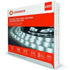 CINTA LED FLEX 6500K 12V 12W IP20 5MTS ECOFLEX