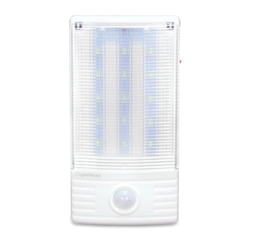 LUMINARIA EMERGENCIA LED 2.52W 120-240VAC 300LM 1.5H IP20 C/SENSOR