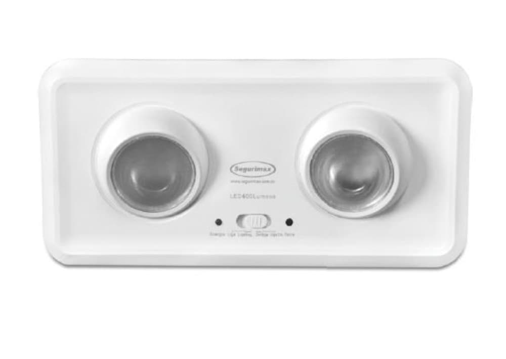 LUMINARIA EMERGENCIA LED 2X 4.8W 120-240VAC 400LM 3H IP20