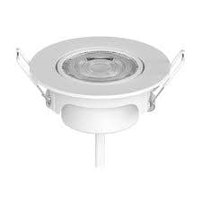 LUMINARIA LED SPOT CIRCUL 6.2W 110-240V 2700K IP20 EMPOT 500LM BL SL052 SPOTLIGHT