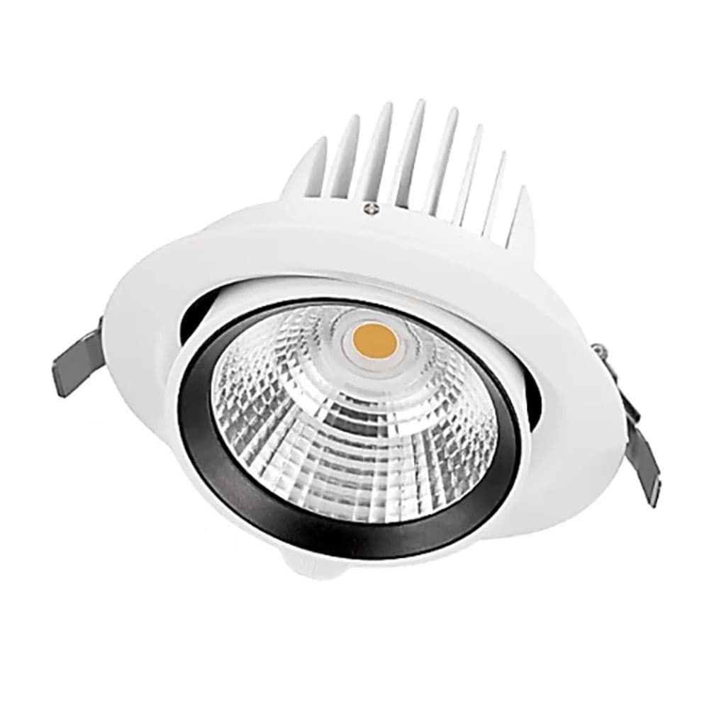 LUMINARIA LED SPOT CIRCUL 35W 100-277V 3000K IP20 EMPOT 3350LM SPOTLIGHT G2