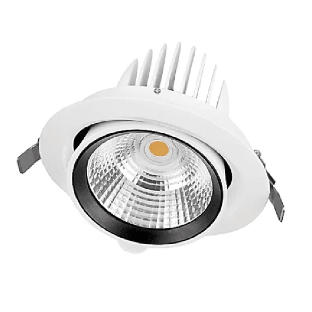 LUMINARIA LED SPOT CIRCUL 35W 150-260V 4000K IP20 EMPOT 3500LM SPOTLIGHT G2