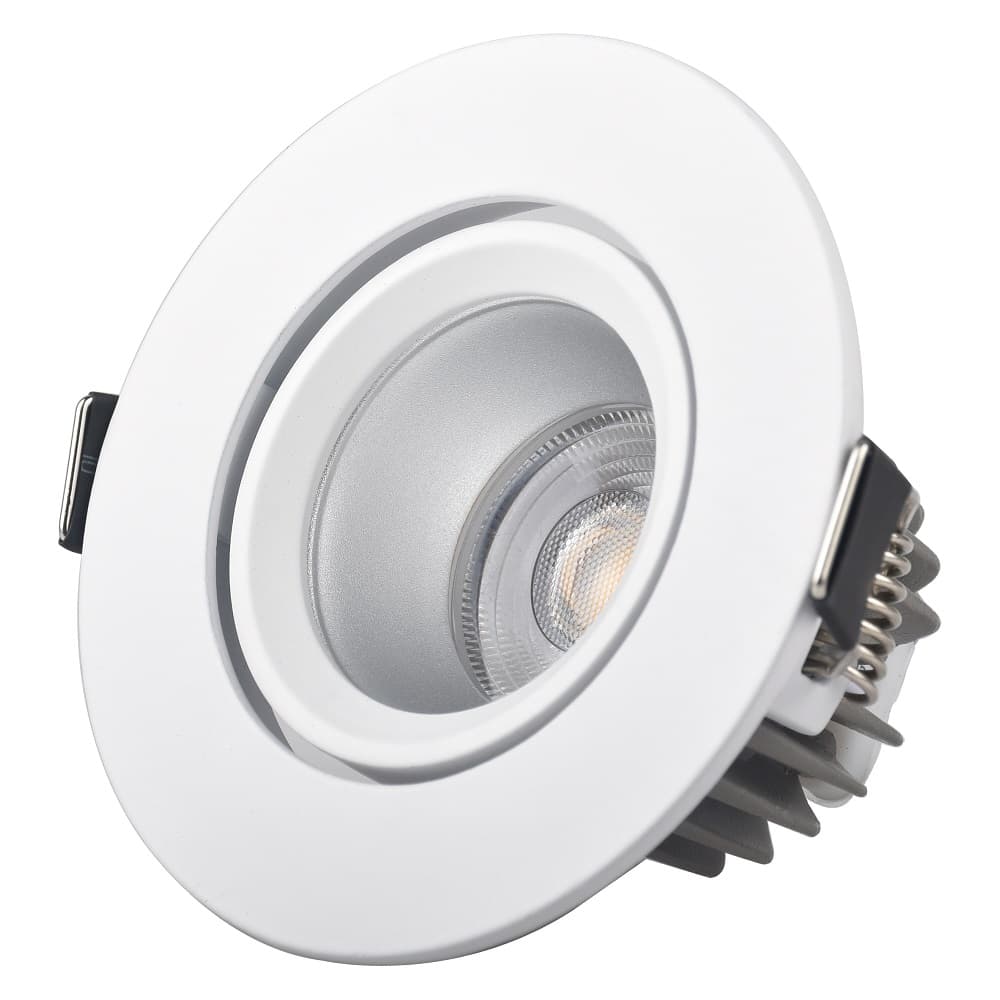 LUMINARIA LED SPOT CIRCUL 10W 100-277V 6500K IP20 EMPOT 800LM BL 36° SPOTLIGHT G2
