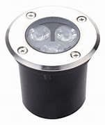 LUMINARIA LED SPOT CIRCUL 15W 100-240V 3000K IP67 EMPOT PISO UV UPLIGHT