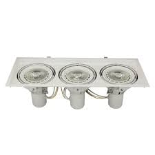 LUMINARIA LED MULTISPOT 100-277V IP20 EMPOT P/3 LAMP PAR30 BL