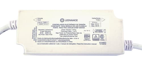 DRIVER LED 30W 100-240V 12V IP20 ECO FLEX