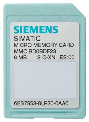 MEMORIA CARD 8 MB P/S7-300/C7/ET 200 SIMATIC S7 6ES7953-8LL31-0AA0