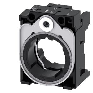 SOPORTE FIJACION METAL 30MM 3 MOD P/PULSADOR 3SU15500AA100AA0