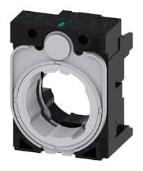 SOPORTE FIJACION PLAST NEGRO 22MM P/BOTONERA 3 MOD 3SU15000AA100AA0