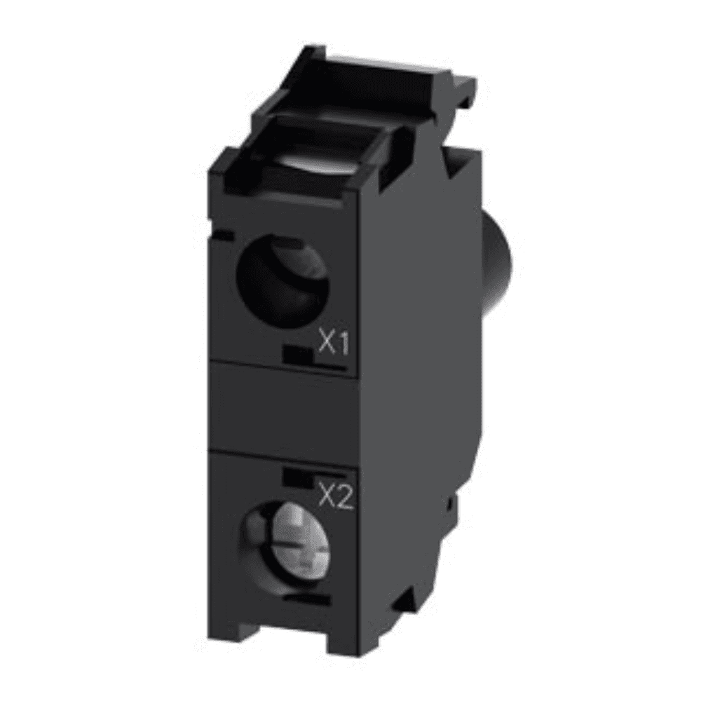 MODULO LED C/LED ROJO 110VAC P/MONTAJE PLACA FRONTAL SIRIUS ACT 3SU14011BC201AA0