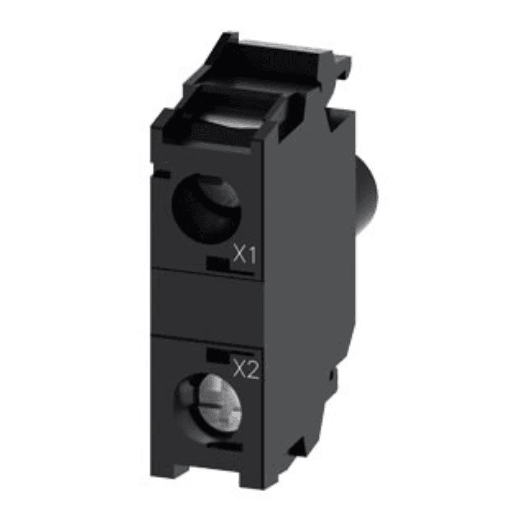 MODULO LED C/LED ROJO 230VAC P/FIJAR EN PLACA FRONTAL SIRIUS ACT 3SU14011BF201AA0