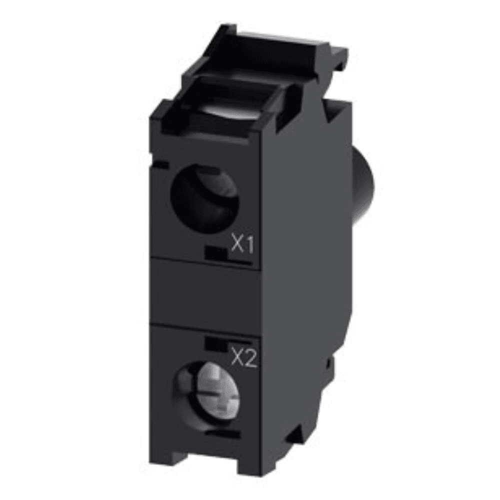 MODULO LED C/LED AMARILLO 24VAC/DC P/FIJAR EN PLACA FRONTAL SIRIUS ACT 3SU14011BB301AA0