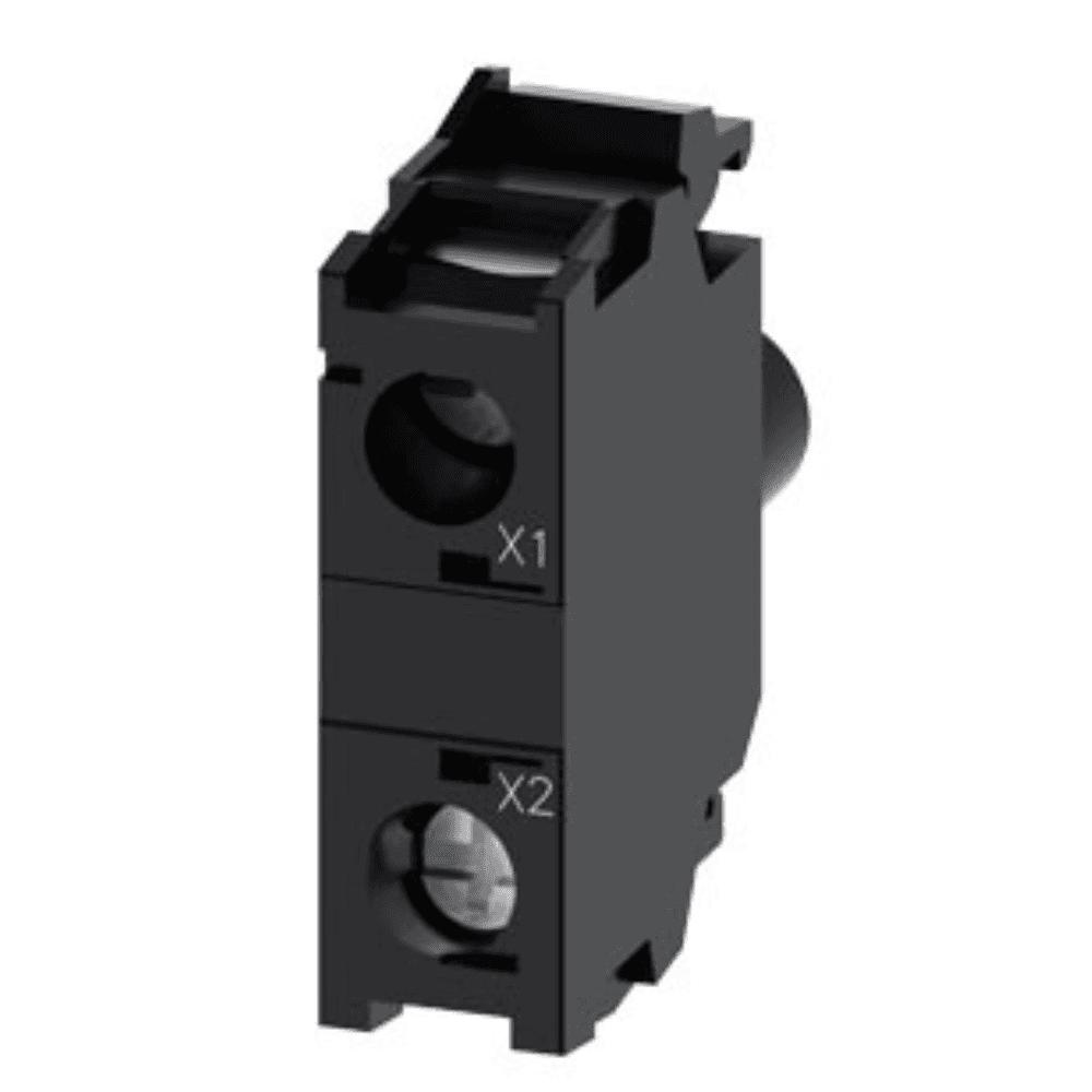 MODULO LED C/LED AMARILLO 230VAC P/MONTAJE PLACA FRONTAL SIRIUS ACT 3SU14011BF301AA0