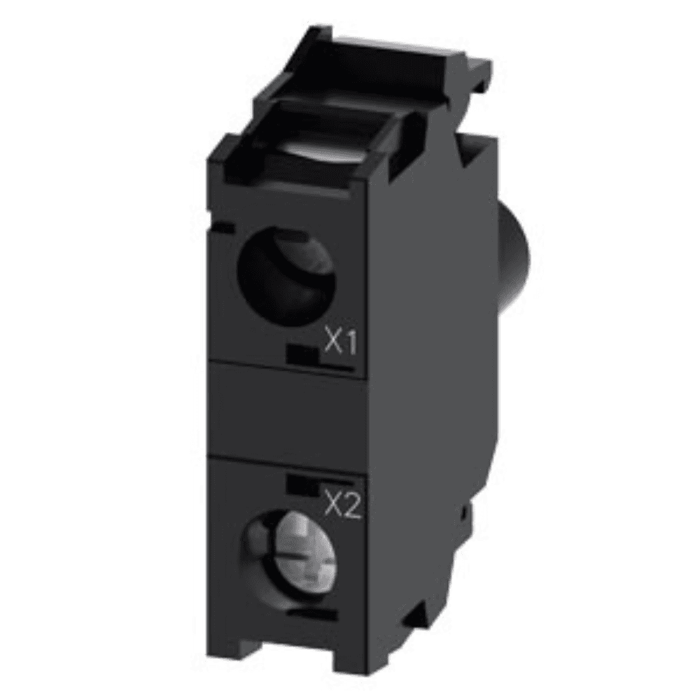 MODULO LED C/LED VERDE 110VAC P/FIJAR EN PLACA FRONTAL SIRIUS ACT 3SU14011BC401AA0