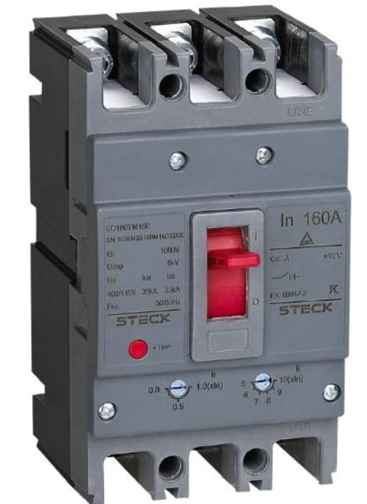 INTERRUPTOR AUT CAJA MOLD 3P TM REGUL 63A 35KA 415VAC SD160TM63