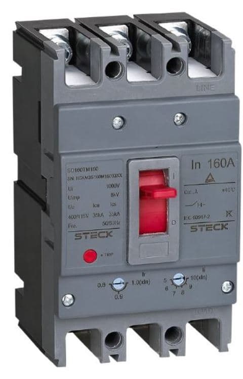 INTERRUPTOR AUT CAJA MOLD 3P TM REGUL 200A 35KA 415VAC SD250TM200