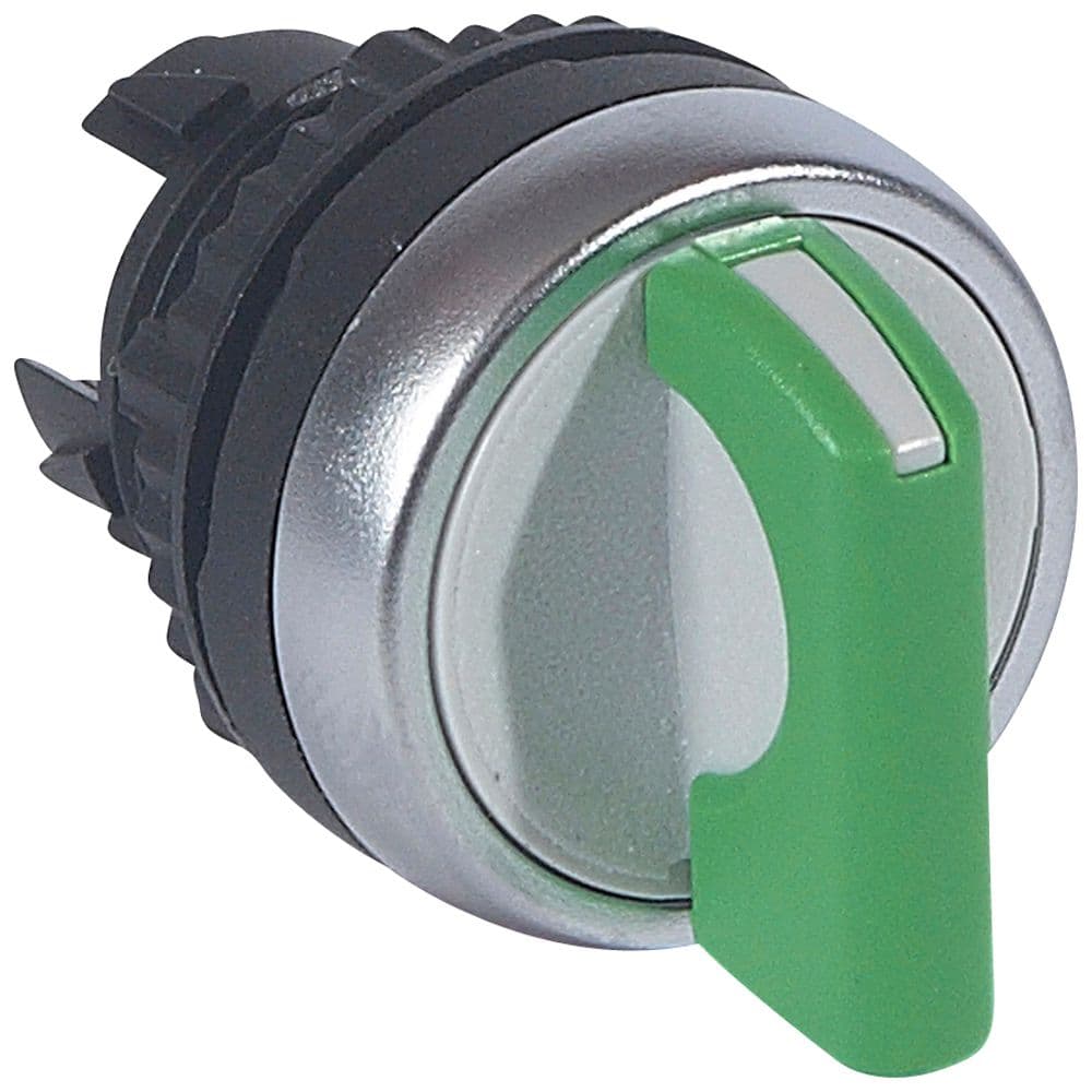CABEZA SELECTOR MANETA CORTA VERDE 2 POSIC FIJAS 023902
