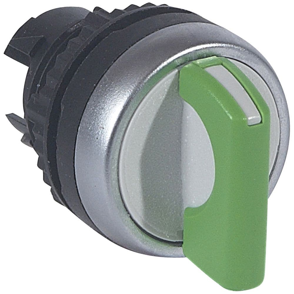 CABEZA SELECTOR MANETA CORTA VERDE 3 POSIC FIJAS 023922