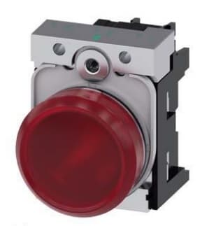 LUZ PILOTO METAL ROJO 22MM 230VAC LED 3SU11566AA201AA0