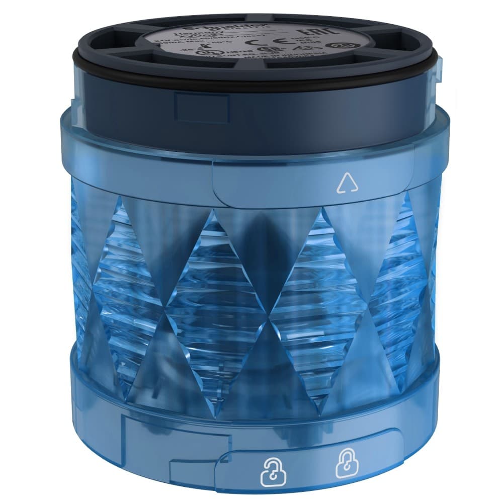 ELEMENTO LUMINOSO P/BALIZA LED PERMAN AZUL 24VAC/DC 60MM HARMONY XVUC26