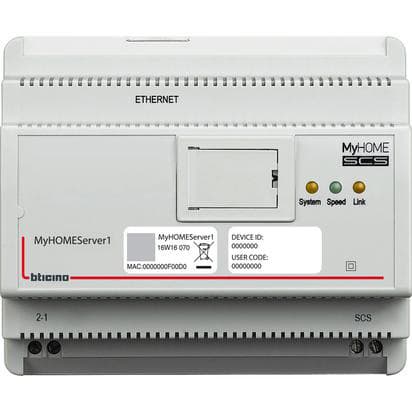 SERVIDOR MY HOME UP 6MOD 18-27VDC CONTROL POR APLICACION MYHOMESERVER1