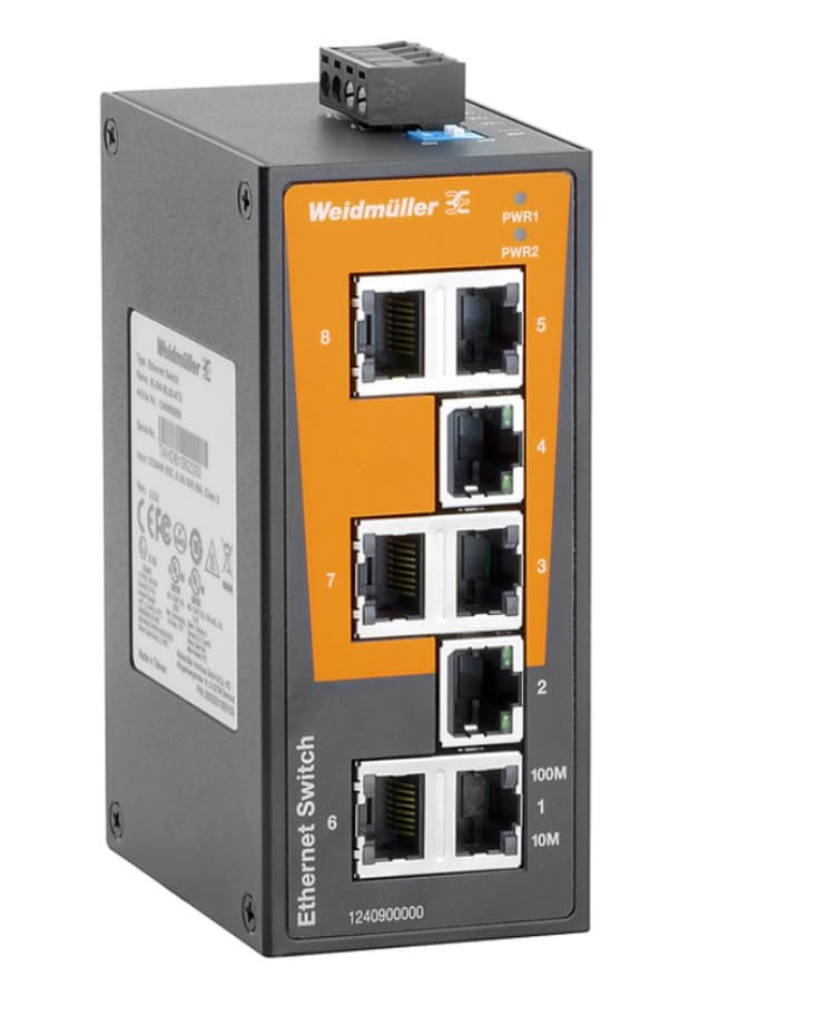 SWITCH CONMUTADOR NO ADM COMPACTO ETHERNET 8 PUERT 10/100 MBIT/S BASICLINE