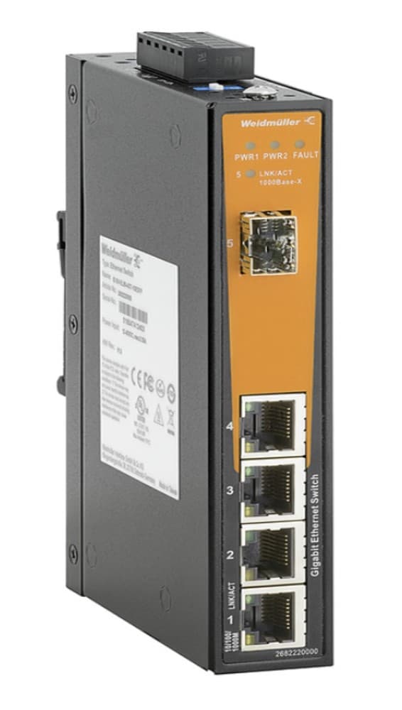 SWITCH CONMUTADOR NO ADM ETHERNET 5 PUERT 10/100/1000 MBITS/S RJ45+FO BASICLINE