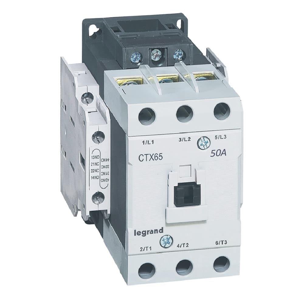CONTACTOR POTENCIA MAGNETICO 3P 50A AC3 230VAC 2NA+2NC CTX3 416146
