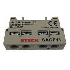 BLOCK CONTACTO AUXILIAR FRONTAL 1NA+1NC P/GUARDAMOTOR SACF11