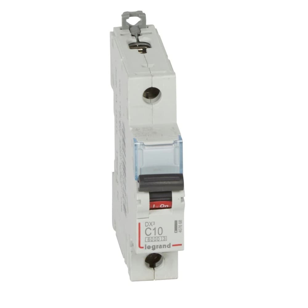 INTERRUPTOR AUT TERMOMAG P/RIEL 1P 10A 230/400VAC 10/6KA DX3-6000 407668