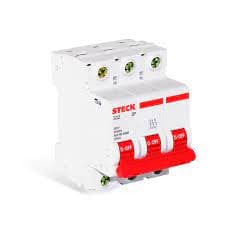 INTERRUPTOR AUT TERMOMAG P/RIEL 3P 20A 400VAC 6KA SDZD63C20