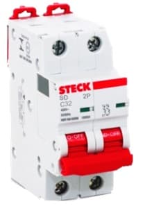 INTERRUPTOR AUT TERMOMAG P/RIEL 2P 32A 415VAC 10KA SDA62C32
