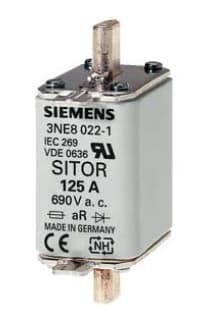 FUSIBLE NH 00 RAPIDO 690VAC 100A 100KA GS 3NE10210