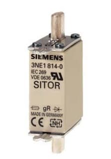 FUSIBLE NH 000 RAPIDO 690VAC 50A 100KA GS 3NE18170