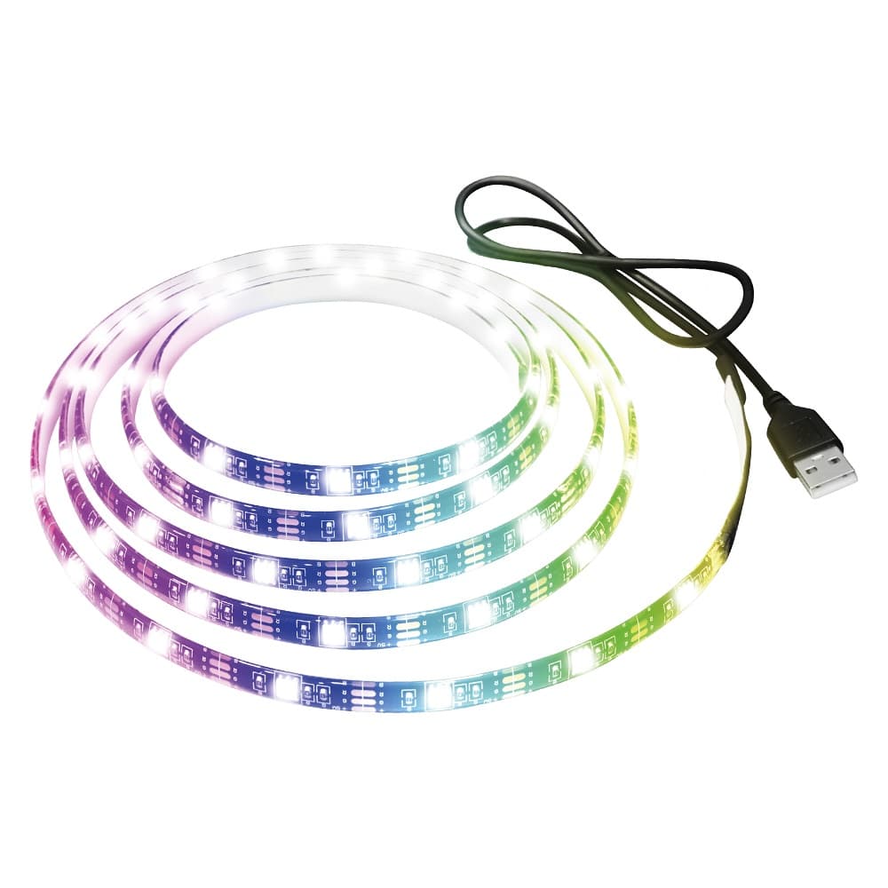 CINTA LED FLEX RGBW 5VDC 2.5W IP44 2MTS USB STRIP ECOFLEX