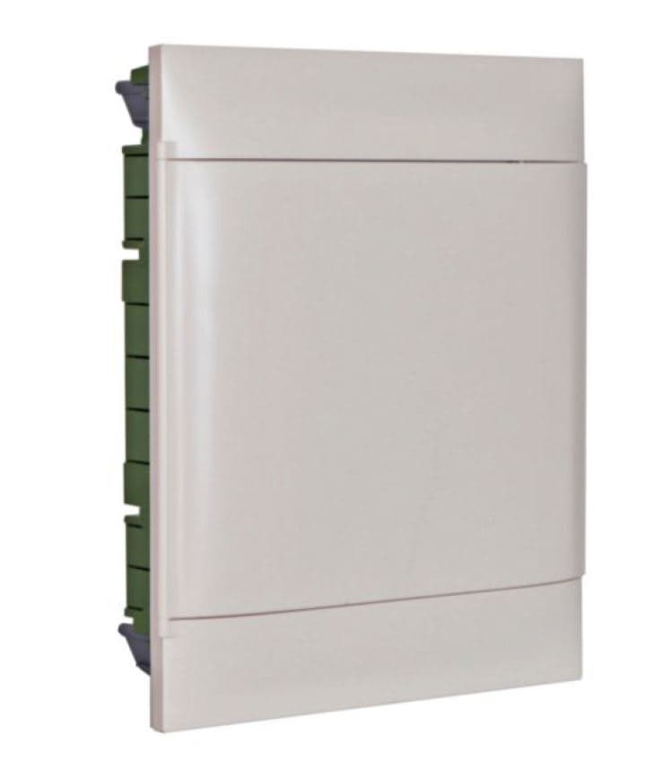 TABLERO EMPOTRABLE RESINA 24P TAPA BLANCA PRACTIBOX 135002