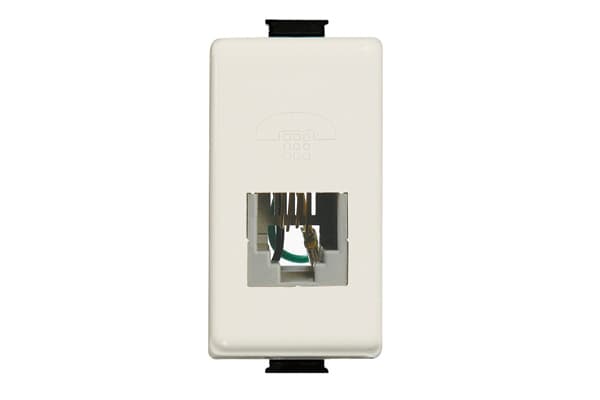 DADO TOMA TELEFONO RJ11 1 MOD MARFIL MATIX A5982C