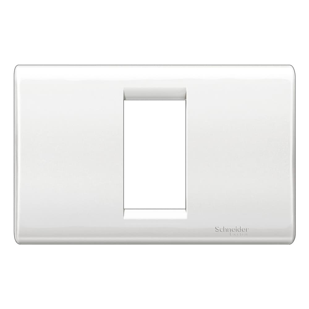 PLACA TECNOPOLIMERO 1 MOD COLOR BLANCO C/SOP HABIT-21 MWD082446161